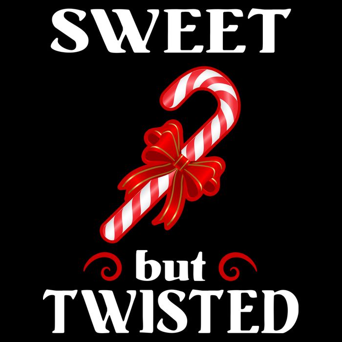 Sweet But Twisted Candy Cane Toddler T-Shirt