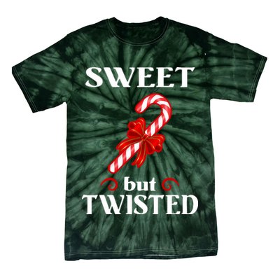 Sweet But Twisted Candy Cane Tie-Dye T-Shirt