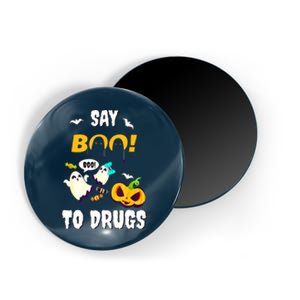 Say Boo To Drugs Red Ribbon Week Awareness Magnet