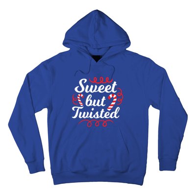 Sweet But Twisted Funny Candy Cane Christmas Gift Hoodie