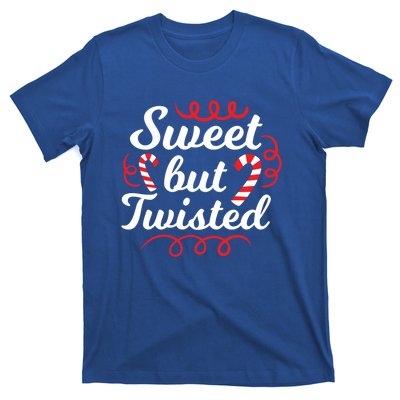 Sweet But Twisted Funny Candy Cane Christmas Gift T-Shirt