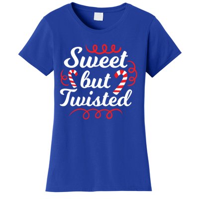 Sweet But Twisted Funny Candy Cane Christmas Gift Women's T-Shirt