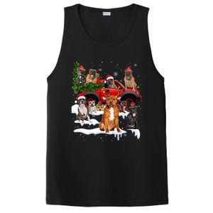 Staffordshire Bull Terrier Red Truck Christmas Tree Santa Gift PosiCharge Competitor Tank