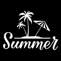 Summer Beach Tropical Vacation 16 in Basic Backpack