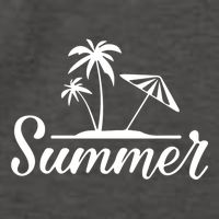 Summer Beach Tropical Vacation Vector Backpack