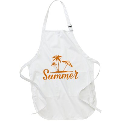 Summer Beach Tropical Vacation Apron