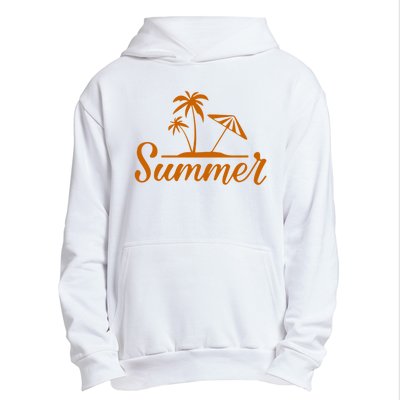 Summer Beach Tropical Vacation Urban Pullover Hoodie