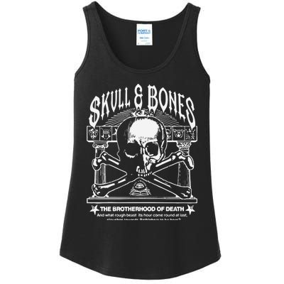 Skull Bones The Brotherhood Of Death Ladies Essential Tank