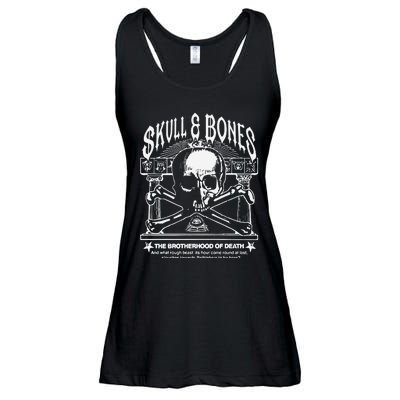 Skull Bones The Brotherhood Of Death Ladies Essential Flowy Tank