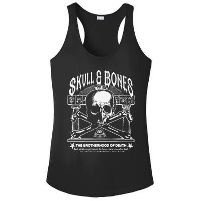 Skull Bones The Brotherhood Of Death Ladies PosiCharge Competitor Racerback Tank