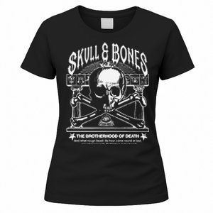 Skull Bones The Brotherhood Of Death Women's T-Shirt