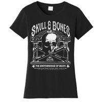 Skull Bones The Brotherhood Of Death Women's T-Shirt