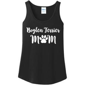 S Boglen Terrier Mom Dog Lover V Neck Ladies Essential Tank