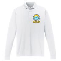 Shitheadsteve Born To Dilly Dally Frog Forced To Lock In New Performance Long Sleeve Polo