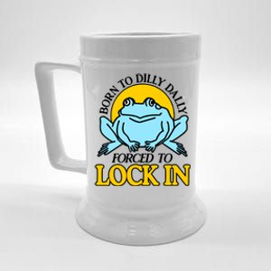 Shitheadsteve Born To Dilly Dally Frog Forced To Lock In New Beer Stein