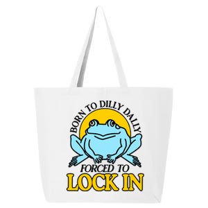 Shitheadsteve Born To Dilly Dally Frog Forced To Lock In New 25L Jumbo Tote