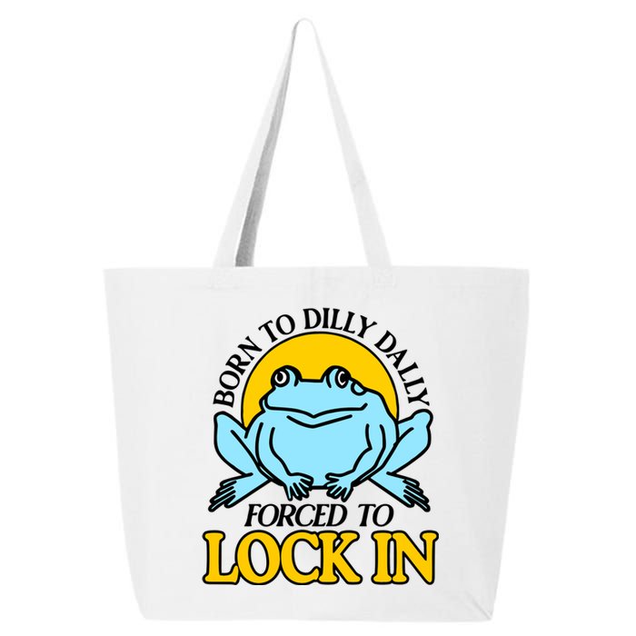 Shitheadsteve Born To Dilly Dally Frog Forced To Lock In New 25L Jumbo Tote