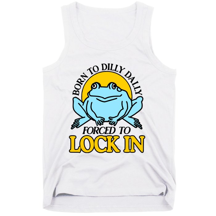 Shitheadsteve Born To Dilly Dally Frog Forced To Lock In New Tank Top