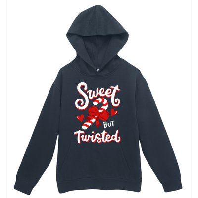 Sweet But Twisted Funny Christmas Candy Cane Xmas Holiday Urban Pullover Hoodie