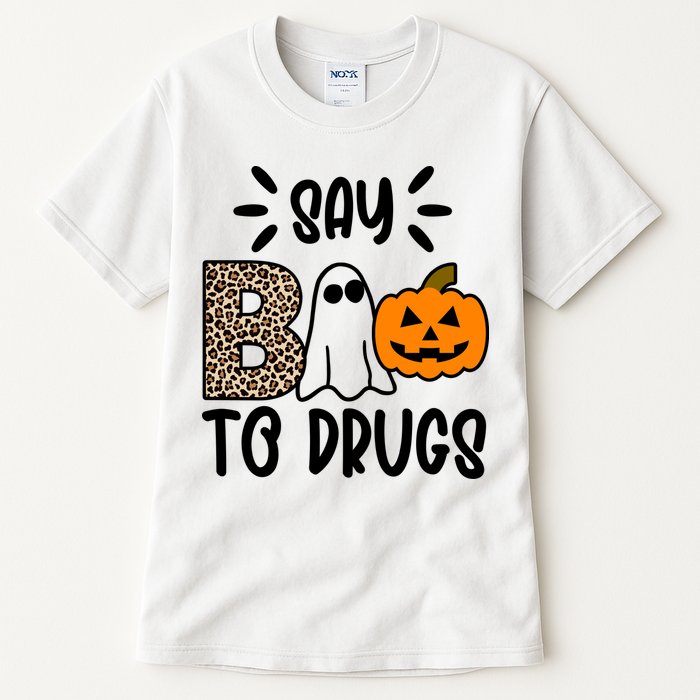 Say Boo To Drugs Awareness Halloween Tall T-Shirt