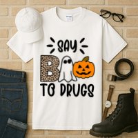 Say Boo To Drugs Awareness Halloween Tall T-Shirt