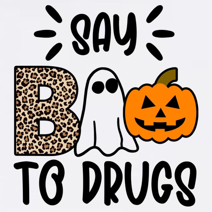 Say Boo To Drugs Awareness Halloween Women's V-Neck T-Shirt