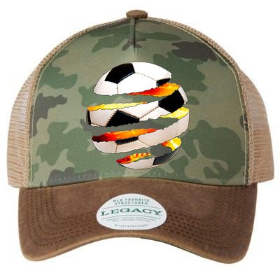 Soccer Ball Tear Legacy Tie Dye Trucker Hat