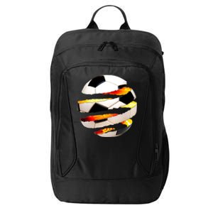 Soccer Ball Tear City Backpack