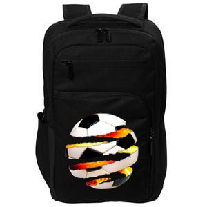 Soccer Ball Tear Impact Tech Backpack