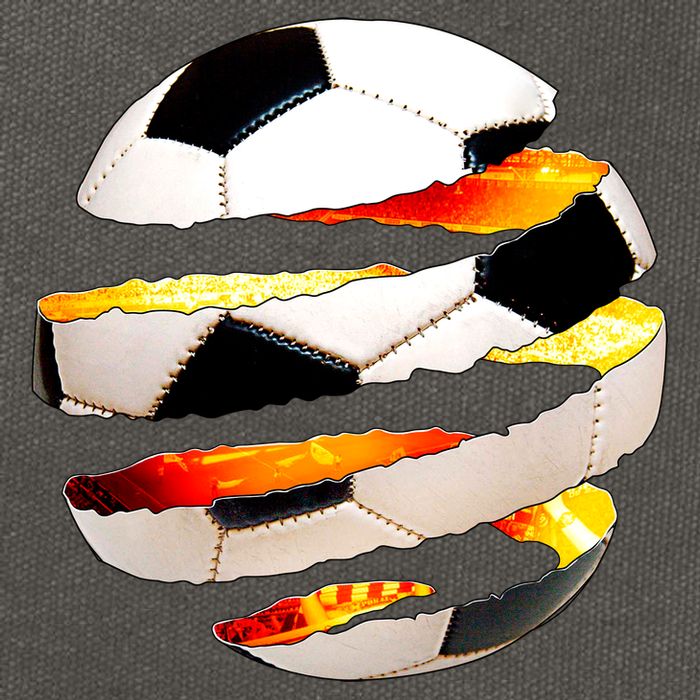 Soccer Ball Tear Cotton Canvas Backpack