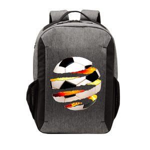 Soccer Ball Tear Vector Backpack