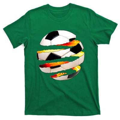 Soccer Ball Tear T-Shirt