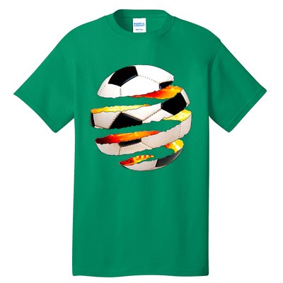 Soccer Ball Tear Tall T-Shirt