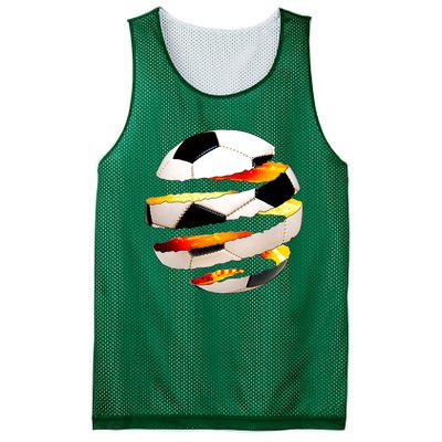 Soccer Ball Tear Mesh Reversible Basketball Jersey Tank