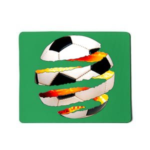 Soccer Ball Tear Mousepad