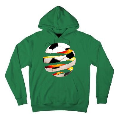 Soccer Ball Tear Tall Hoodie