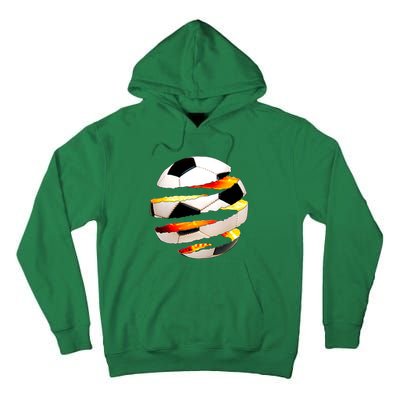 Soccer Ball Tear Tall Hoodie