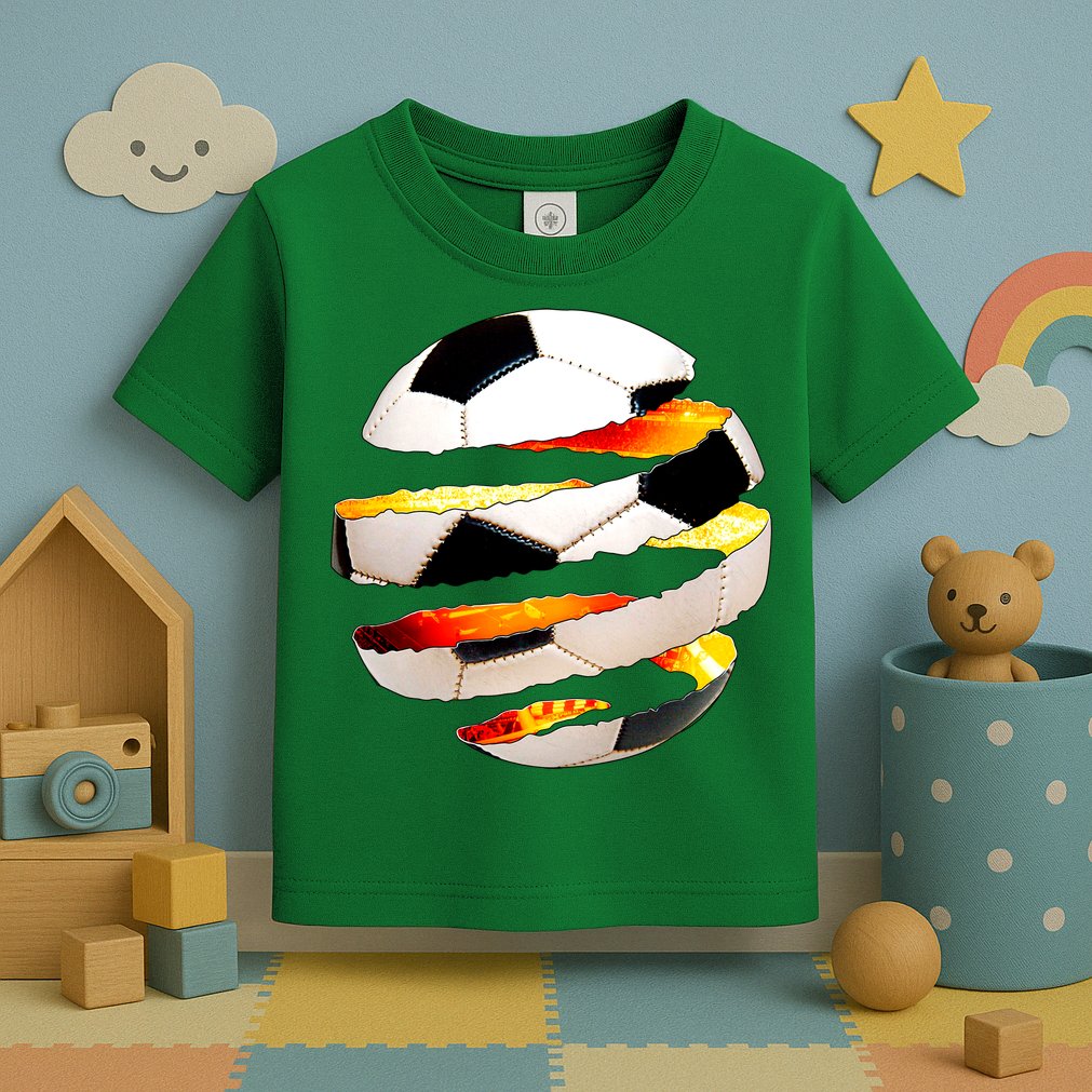 Soccer Ball Tear Toddler T-Shirt