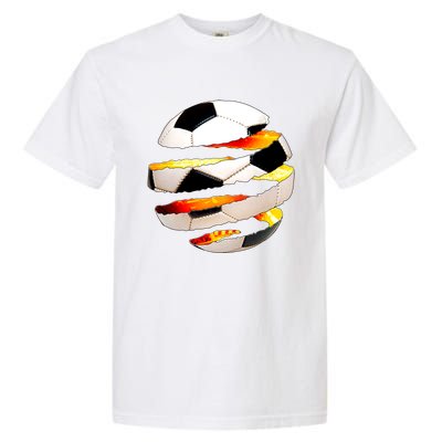 Soccer Ball Tear Garment-Dyed Heavyweight T-Shirt