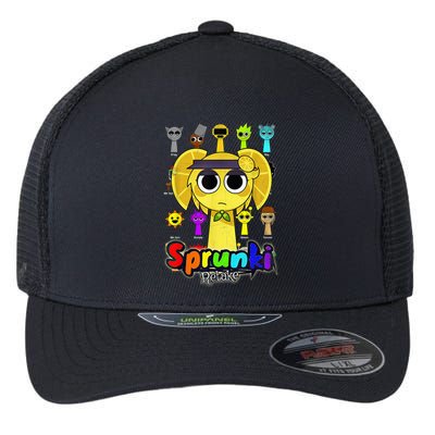 S.P.R.U.N.K.I Beats Team Retake Cartoon Flexfit Unipanel Trucker Cap