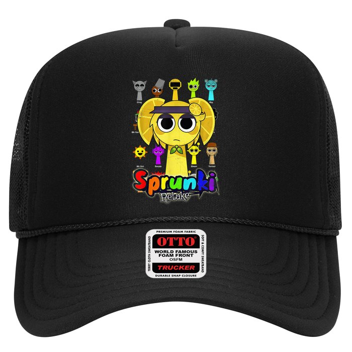 S.P.R.U.N.K.I Beats Team Retake Cartoon Trucker Hat