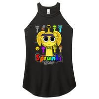 S.P.R.U.N.K.I Beats Team Retake Cartoon Women's Perfect Tri Rocker Tank