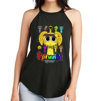 S.P.R.U.N.K.I Beats Team Retake Cartoon Women's Perfect Tri Rocker Tank