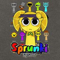 S.P.R.U.N.K.I Beats Team Retake Cartoon Cotton Canvas Backpack