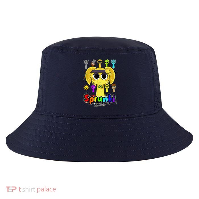S.P.R.U.N.K.I Beats Team Retake Cartoon Cool Comfort Performance Bucket Hat