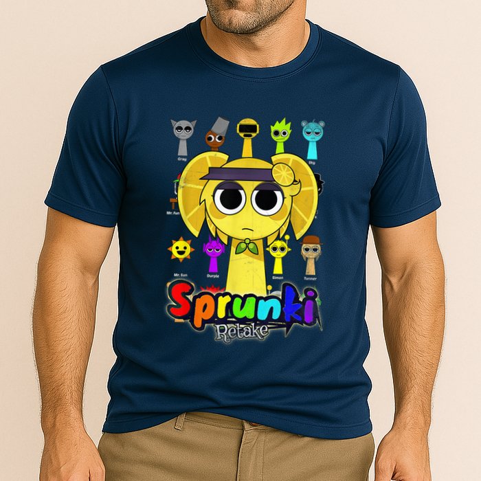 S.P.R.U.N.K.I Beats Team Retake Cartoon Performance Shirt