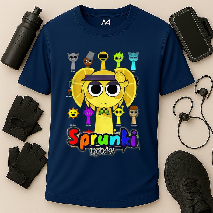 S.P.R.U.N.K.I Beats Team Retake Cartoon Performance Shirt