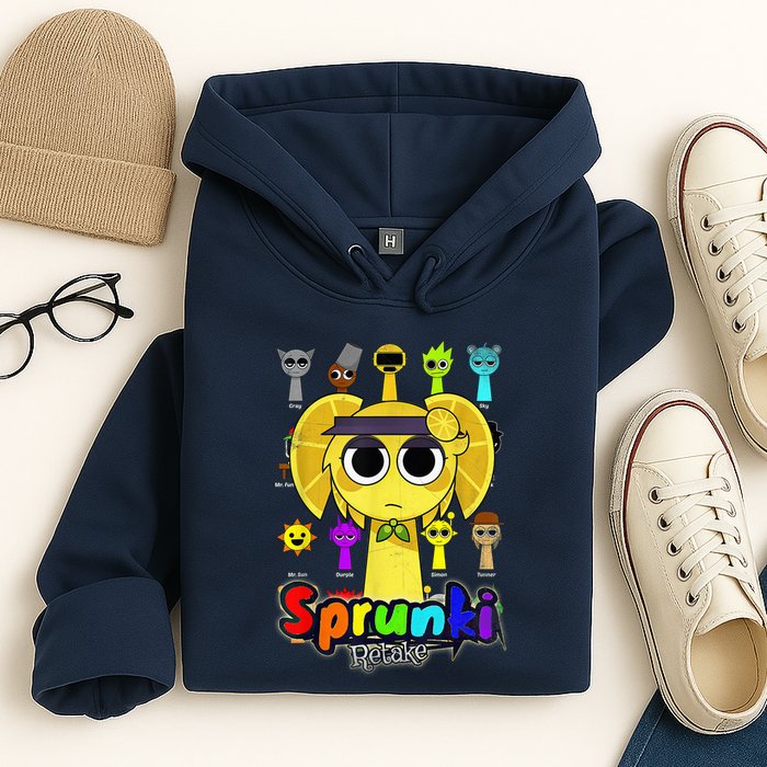 S.P.R.U.N.K.I Beats Team Retake Cartoon Hoodie