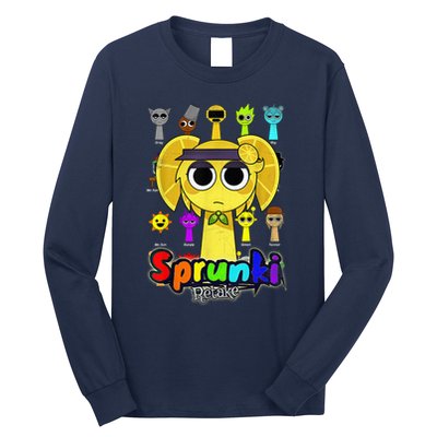 S.P.R.U.N.K.I Beats Team Retake Cartoon Long Sleeve Shirt