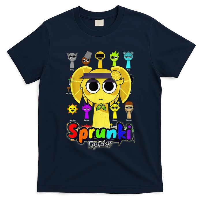 S.P.R.U.N.K.I Beats Team Retake Cartoon T-Shirt